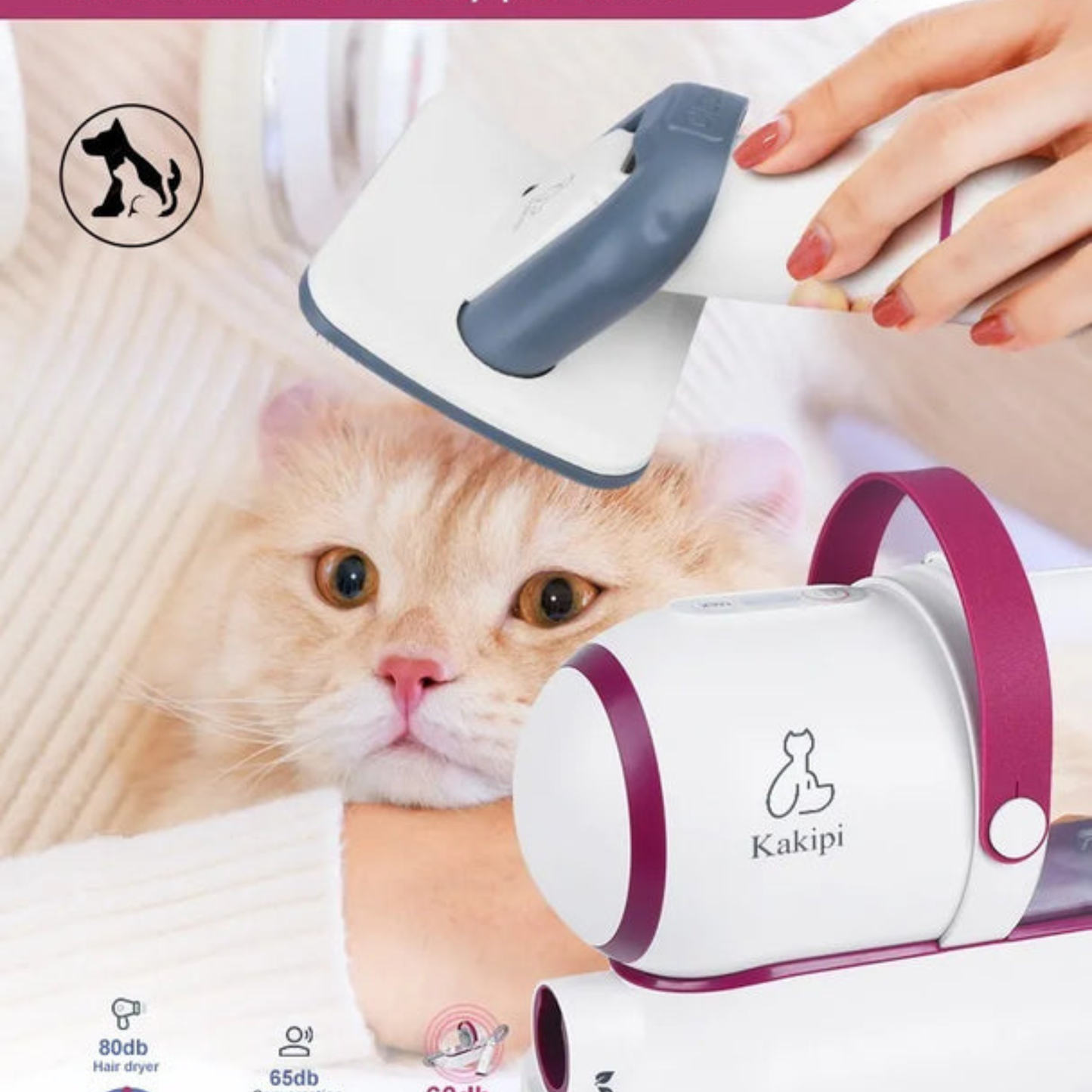 Pet Suction Hair Removal Machine