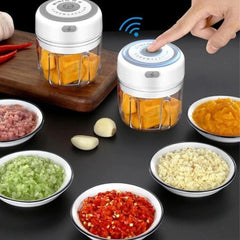 Electric Garlic Press Chopper