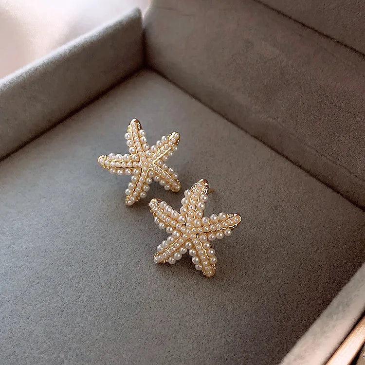 Fashion Starfish Earrings