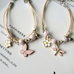 Pink Butterfly Bracelets