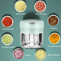 Electric Garlic Press Chopper