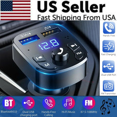 Wireless Bluetooth Car FM