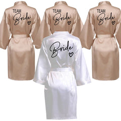 Team Bride Wedding Robe