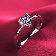 Solid Diamond Ring