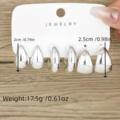 Fashionable Droplet Earrings