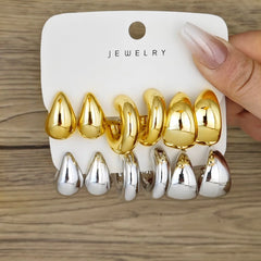 Fashionable Droplet Earrings