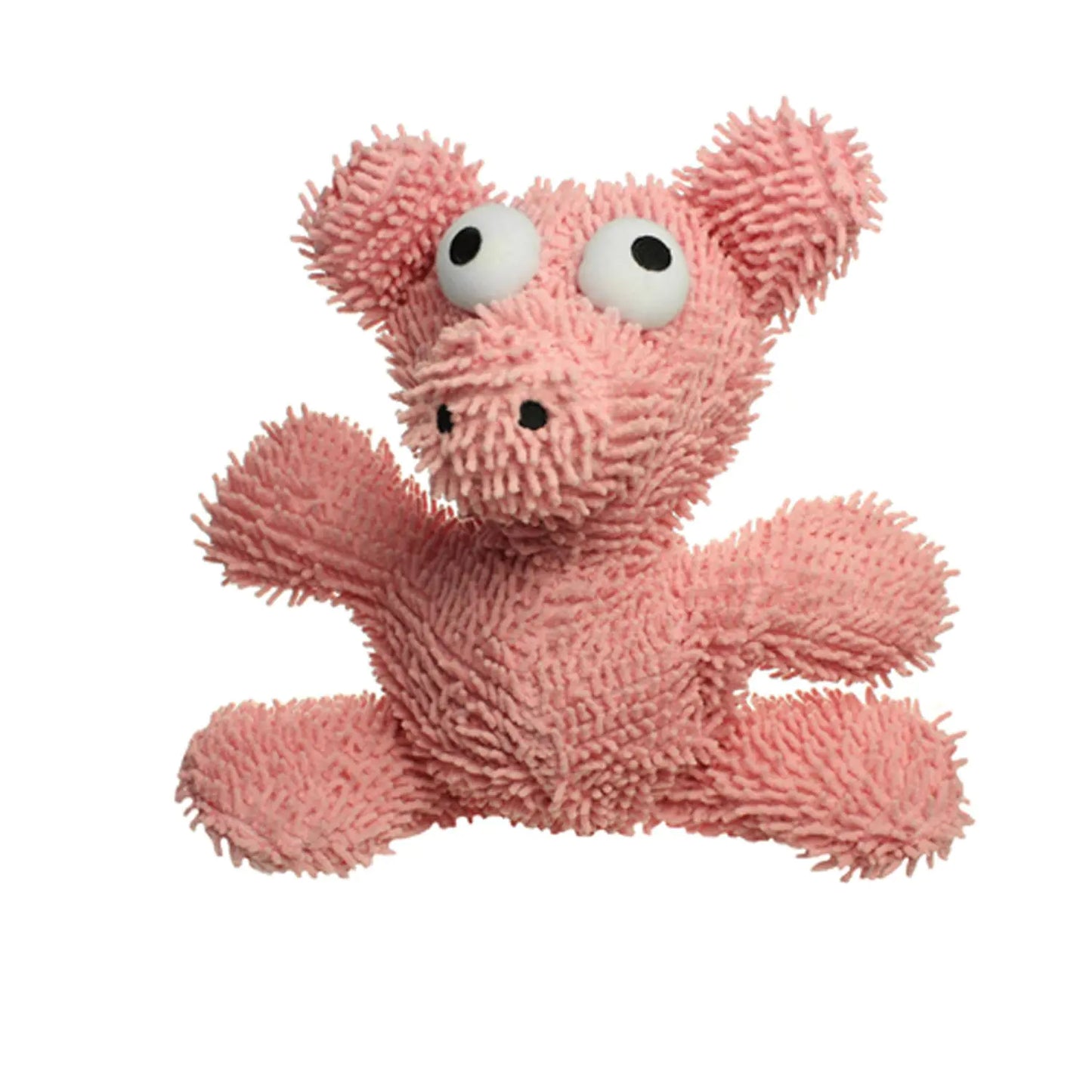 Soft Pink Shaggy Plush Toy