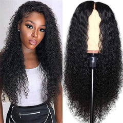 Front Brazilian Long Curly Wig