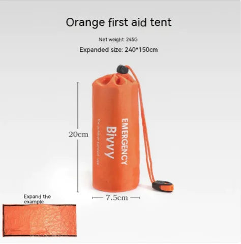 Portable Emergency Tent & Sleeping Bag