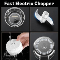 Electric Garlic Press Chopper